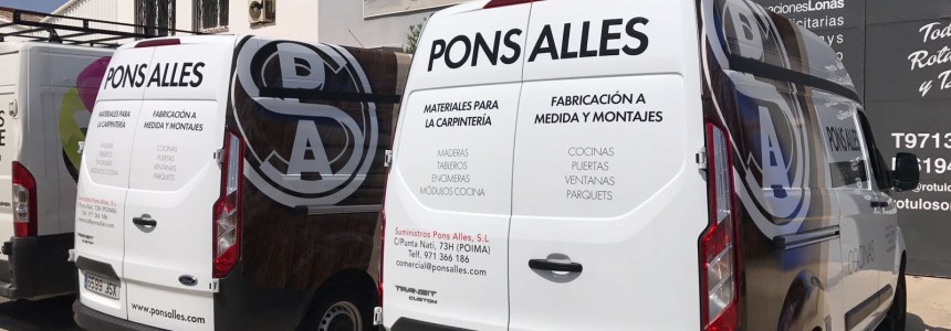 Rotulación Pons Allés